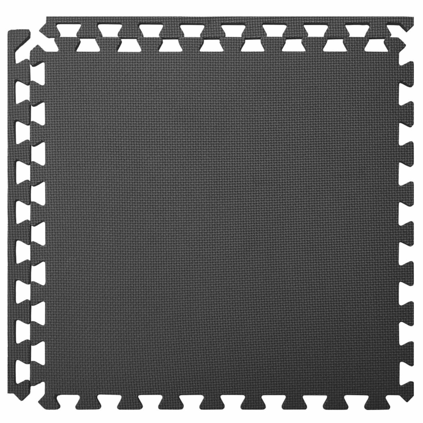 Zwembad Grondmat 6 pcs Zwart 2,16 ㎡ EVA Schuim