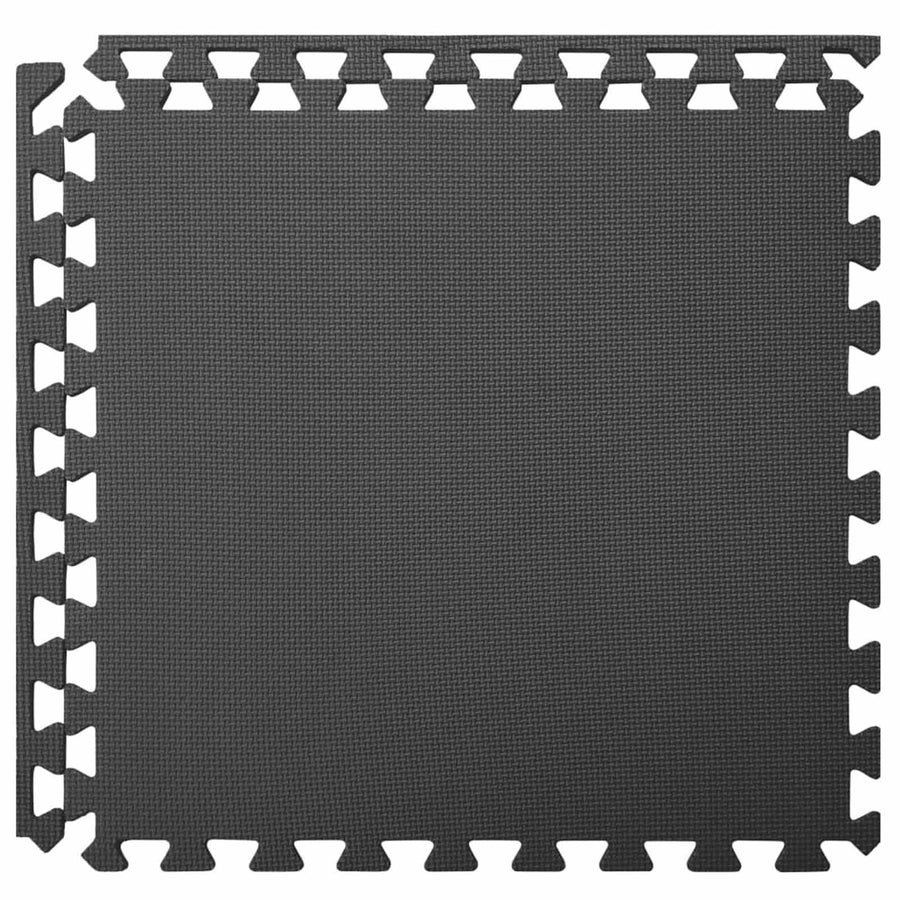 Zwembad Grondmat 6 pcs Zwart 2,16 ㎡ EVA Schuim