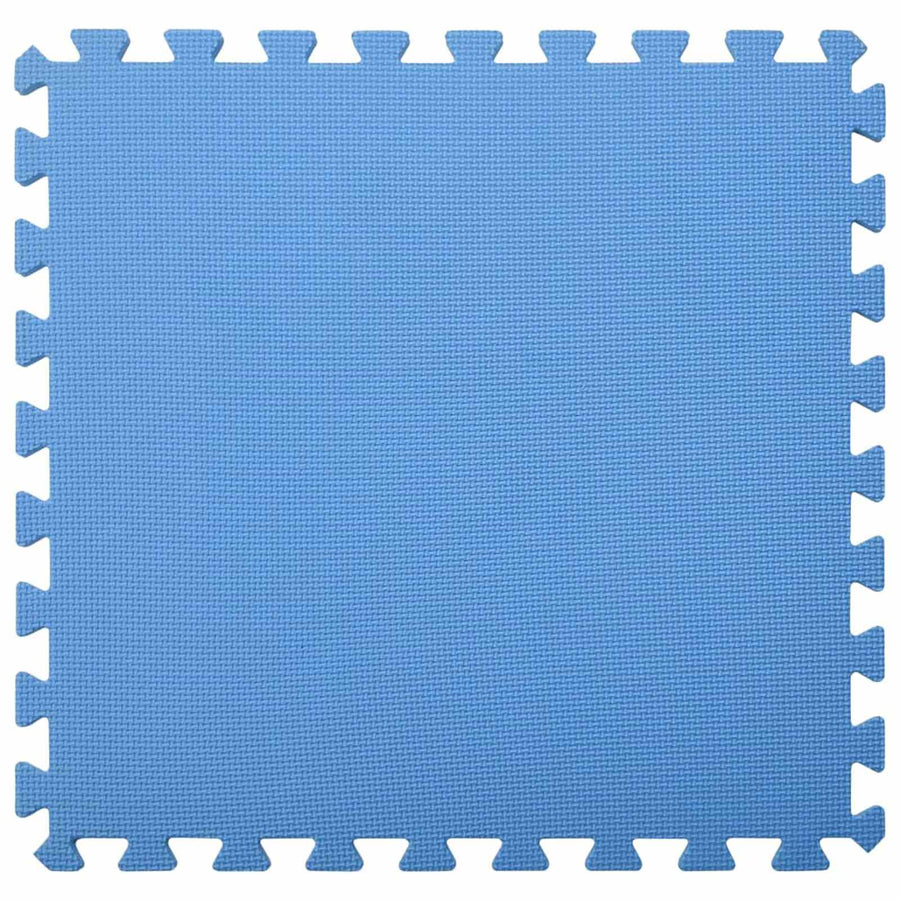 Zwembad Grondmat 6 pcs Blauw 2,16 ㎡ EVA Schuim