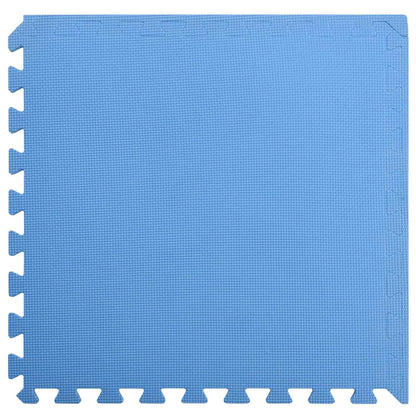 Zwembad Grondmat 6 pcs Blauw 2,16 ㎡ EVA Schuim