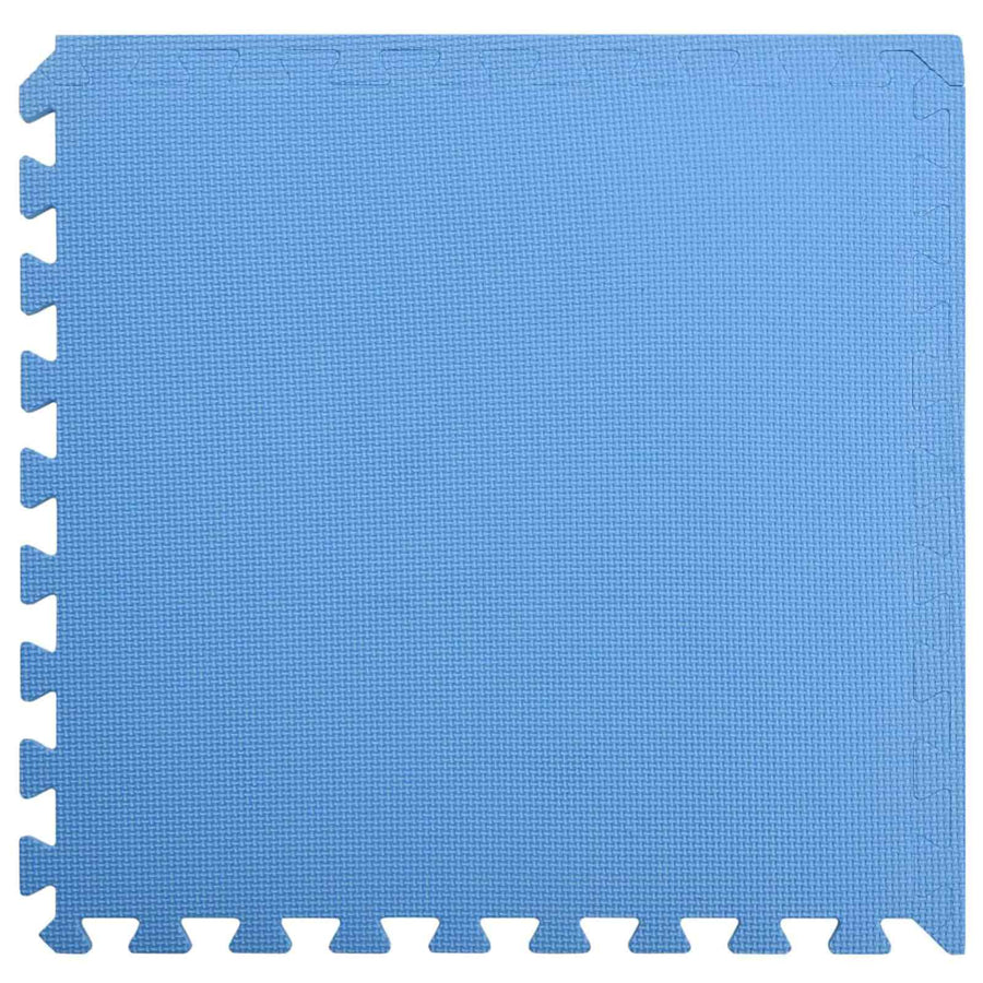 Zwembad Grondmat 6 pcs Blauw 2,16 ㎡ EVA Schuim