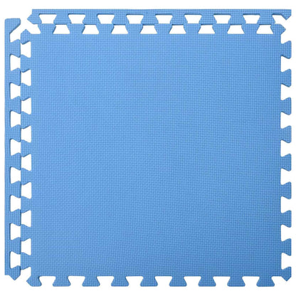 Zwembad Grondmat 6 pcs Blauw 2,16 ㎡ EVA Schuim