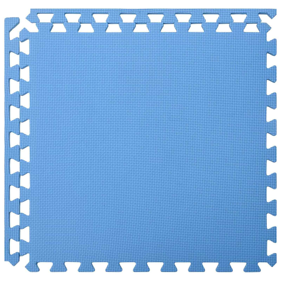 Zwembad Grondmat 6 pcs Blauw 2,16 ㎡ EVA Schuim