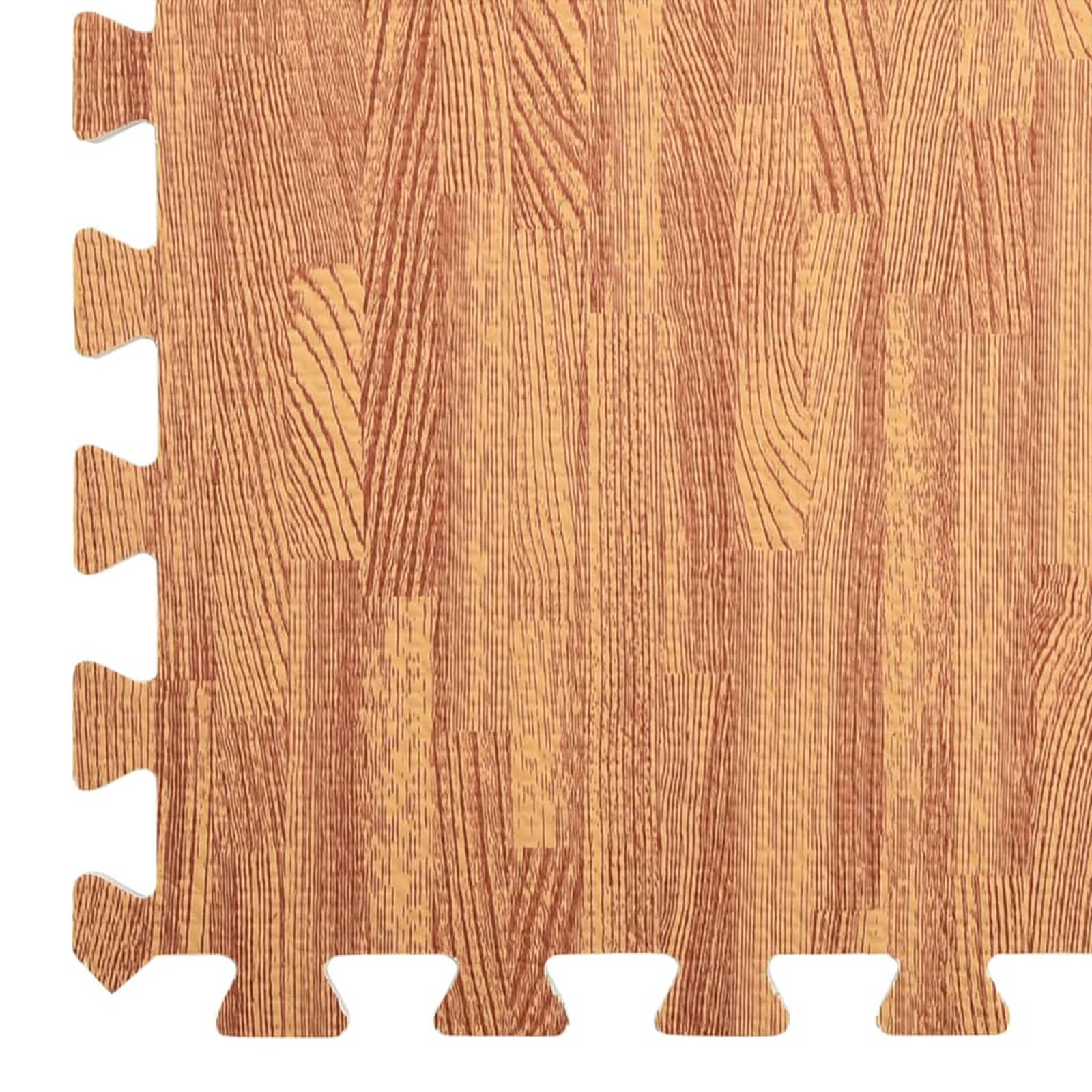 Puzzel Oefenmatten 12 pcs Bruin 4,32 ㎡ EVA Foam