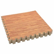 Oefenmatten puzzel 12 stuks bruin 4,32 m²