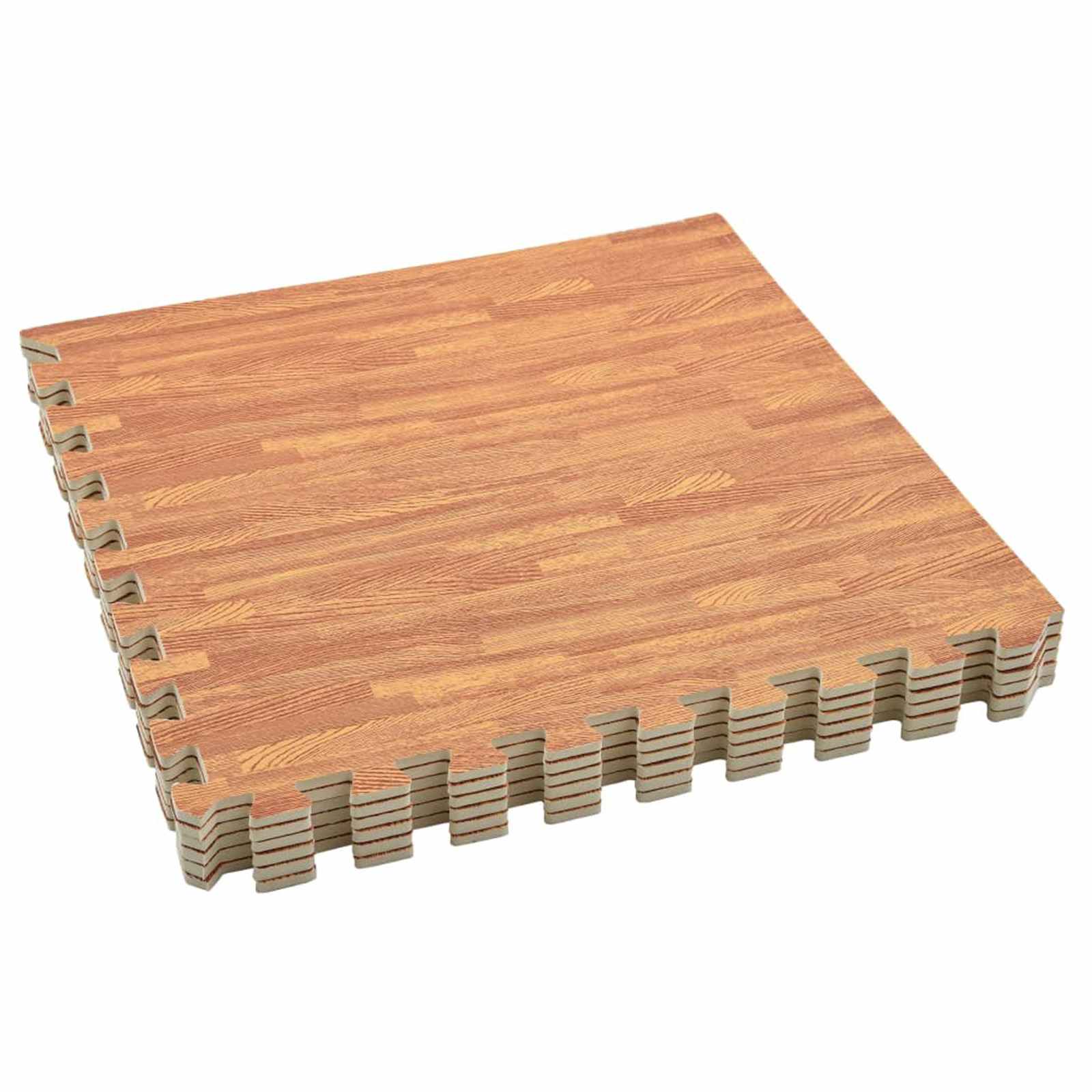 Puzzel Oefenmatten 12 pcs Bruin 4,32 ㎡ EVA Foam