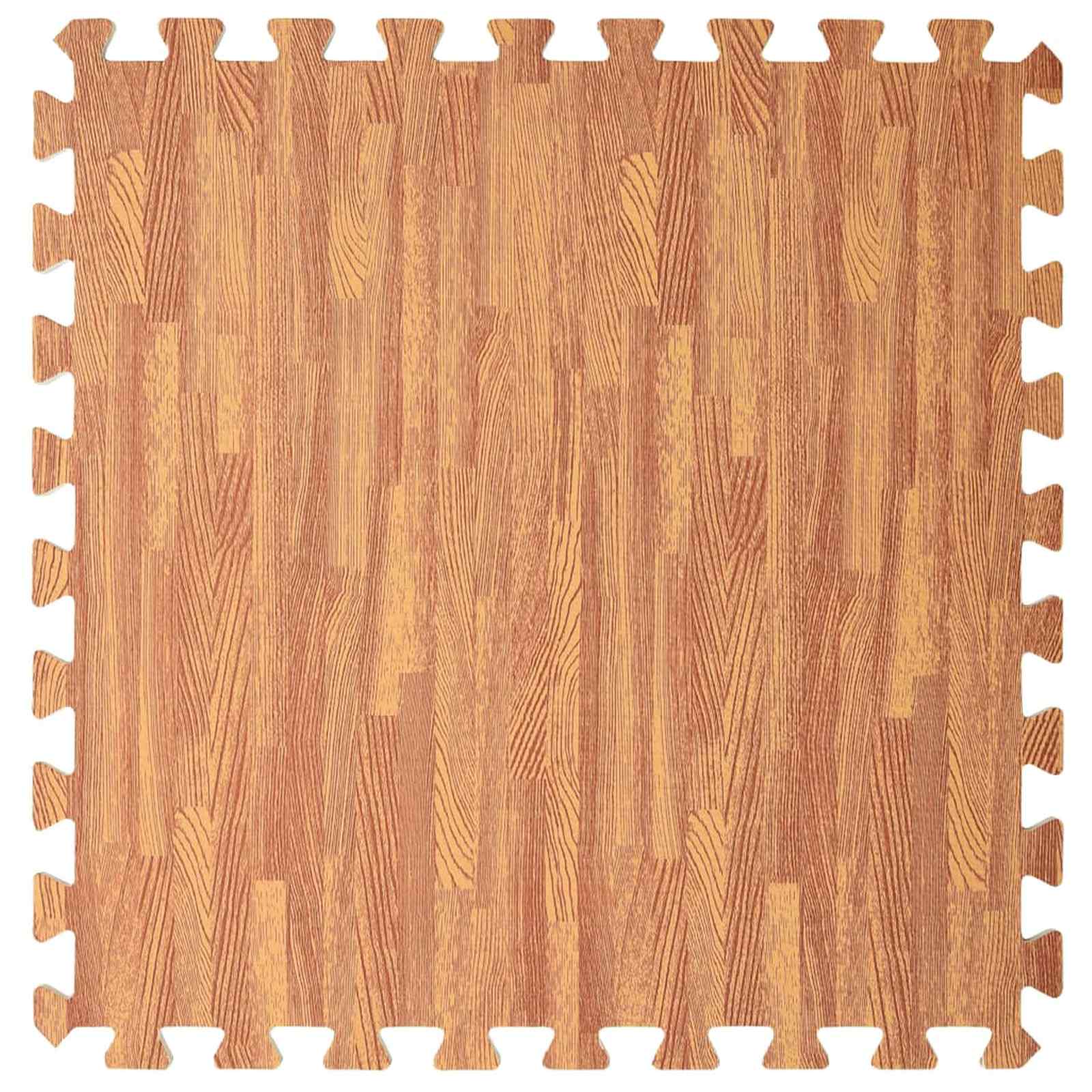 Puzzel Oefenmatten 12 pcs Bruin 4,32 ㎡ EVA Foam