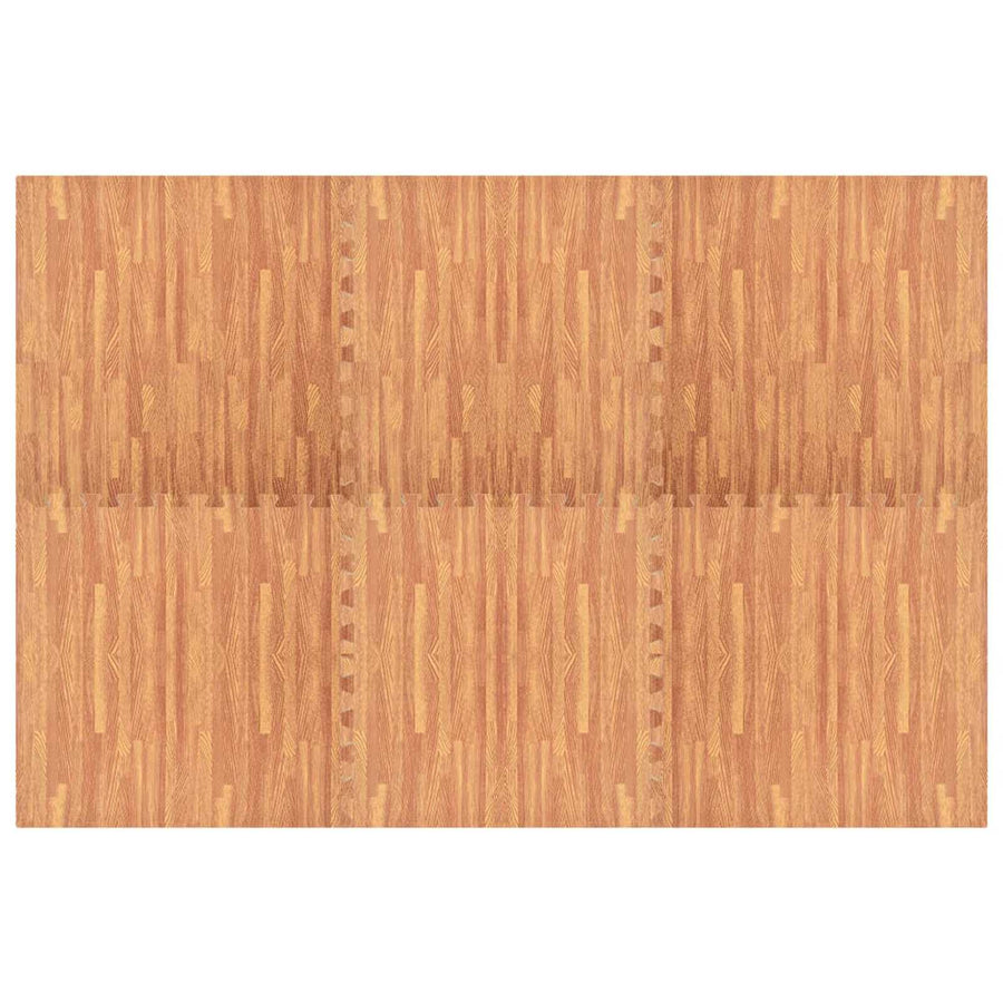 Puzzel Oefenmatten 12 pcs Bruin 4,32 ㎡ EVA Foam