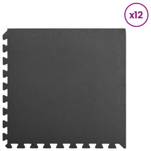Puzzel Oefenmatten 12 pcs Zwart 4,32 ㎡ EVA Foam