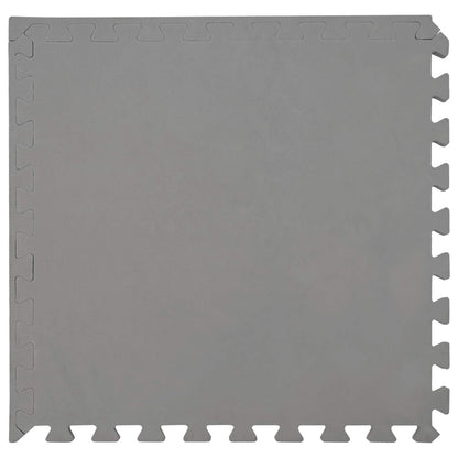 Zwembad Grondmat 12 pcs Grijs 4,32 m² EVA Schuim