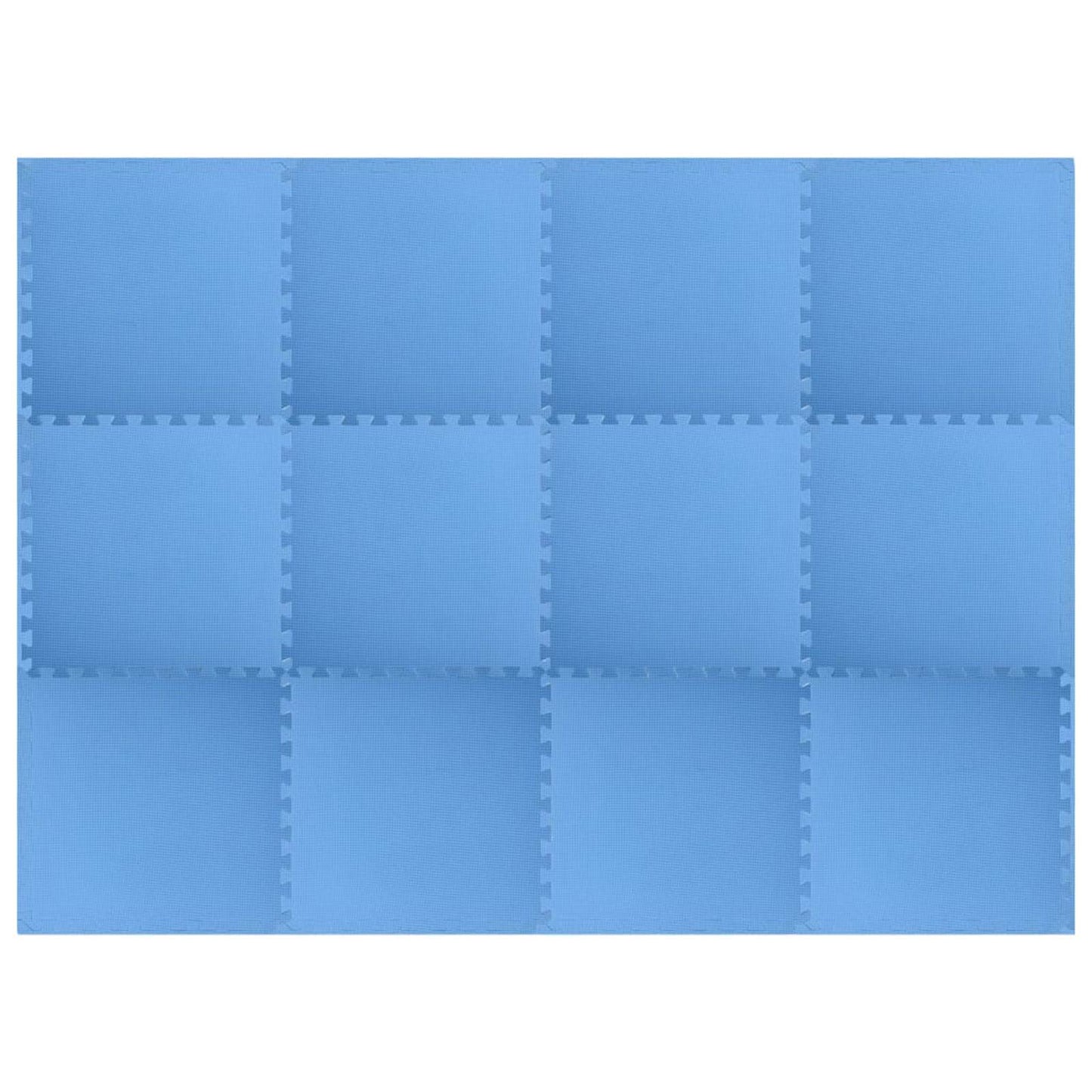 Puzzel Oefenmatten 12 pcs Blauw 4,32 ㎡ EVA Foam