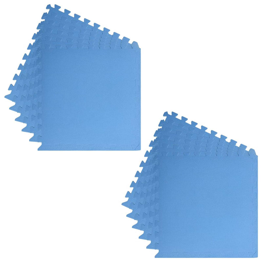 Puzzel Oefenmatten 12 pcs Blauw 4,32 ㎡ EVA Foam