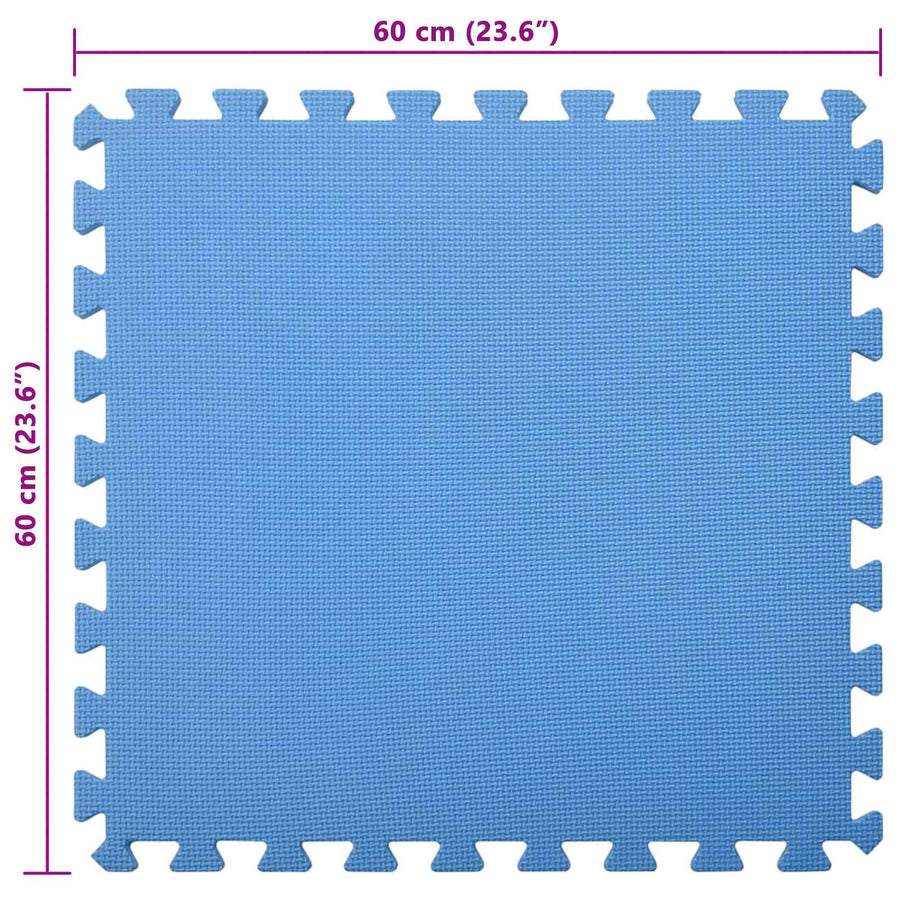 Puzzel Oefenmatten 12 pcs Blauw 4,32 ㎡ EVA Foam
