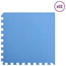 Puzzel Oefenmatten 12 pcs Blauw 4,32 ㎡ EVA Foam