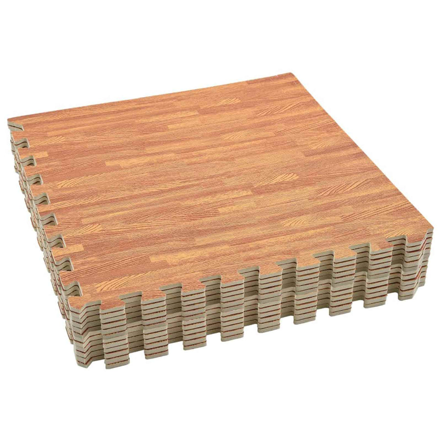 Puzzel Oefenmatten 12 pcs Bruin 4,32 ㎡ EVA Foam