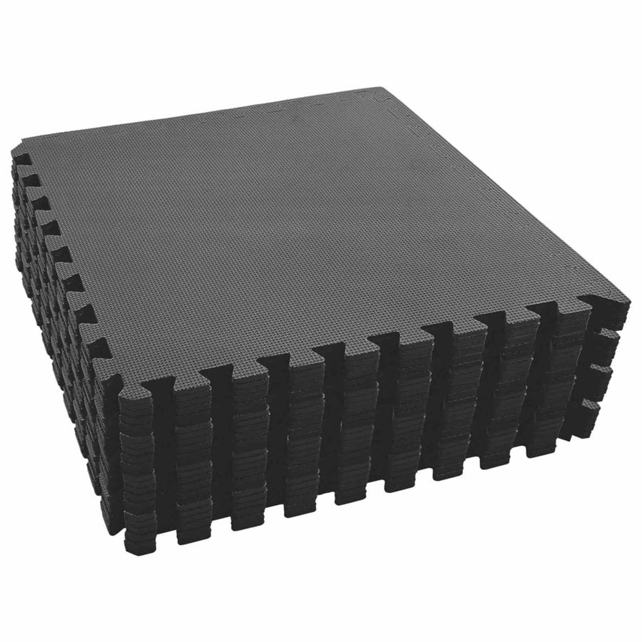 Puzzel Oefenmatten 24 pcs Zwart 8,64 ㎡ EVA Foam