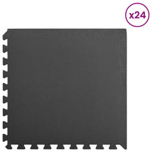 Puzzel Oefenmatten 24 pcs Zwart 8,64 ㎡ EVA Foam