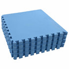 Puzzle Exercise Mats 24 pcs Blue 8.64 ㎡ EVA Foam