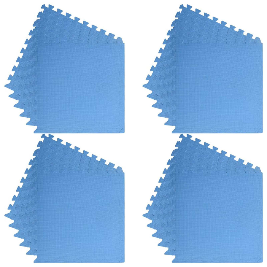 Puzzel Oefenmatten 24 pcs Blauw 8,64 ㎡ EVA Foam