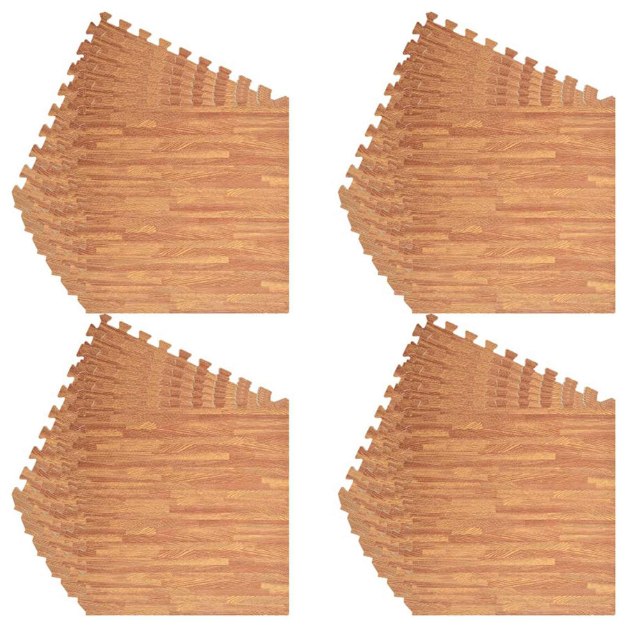 Puzzel Oefenmatten 24 pcs Bruin 8,64 ㎡ EVA Foam
