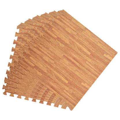 Zwembad Grondmat 40 pcs Hout 14,4 m² EVA Schuim