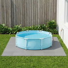 Zwembad Grondmat 50 pcs Grijs 18 m² EVA Schuim