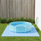 Zwembad Grondmat 50 pcs Blauw 18 m² EVA Schuim