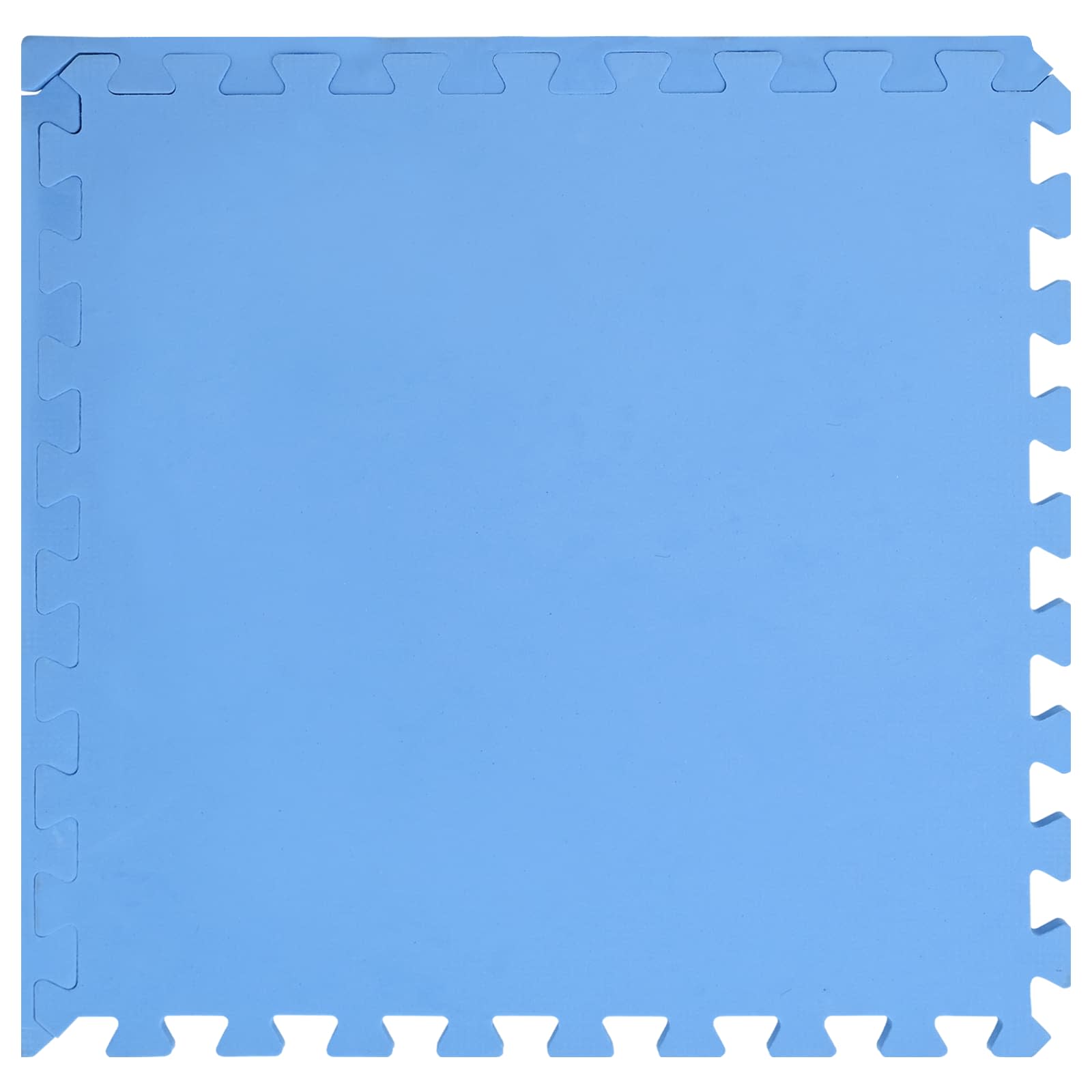 Zwembad Grondmat 50 pcs Blauw 18 m² EVA Schuim