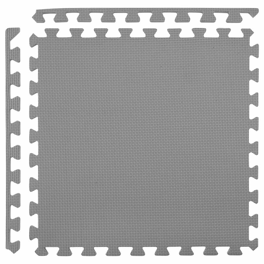 Zwembad Grondmat 6 pcs Grijs 2,16 m² EVA Schuim