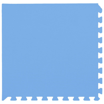 Zwembad Grondmat 12 pcs Blauw 4,32 m² EVA Schuim