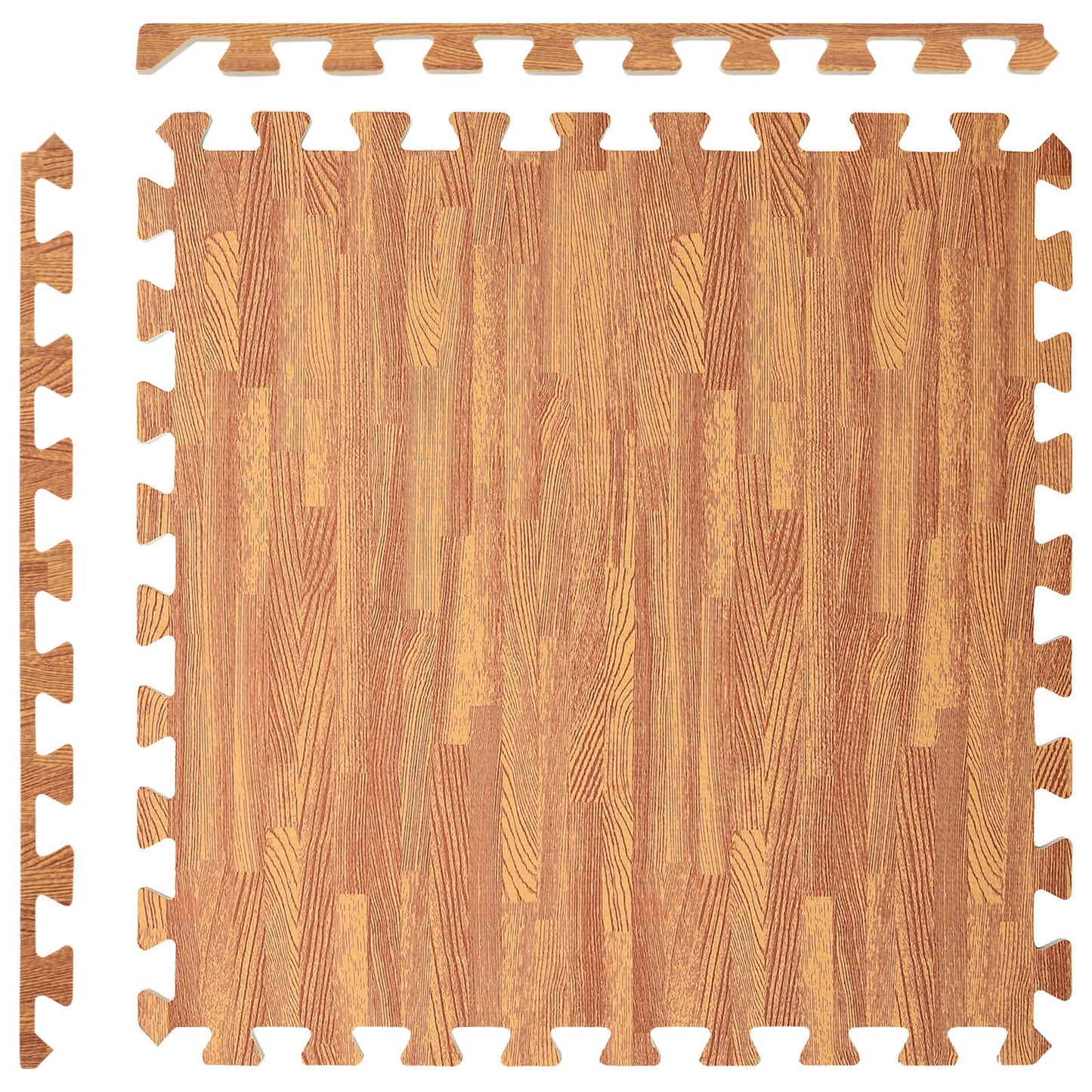 Zwembad Grondmat 12 pcs Hout 4,32 m² EVA Schuim