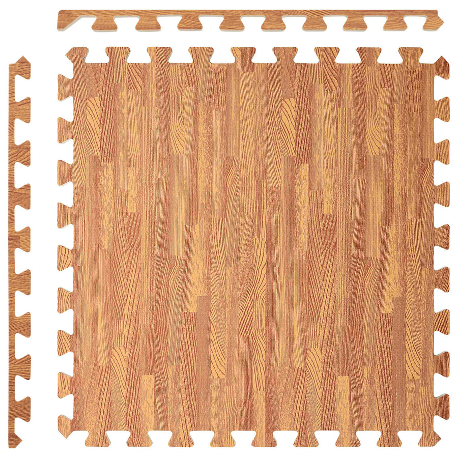 Zwembad Grondmat 12 pcs Hout 4,32 m² EVA Schuim