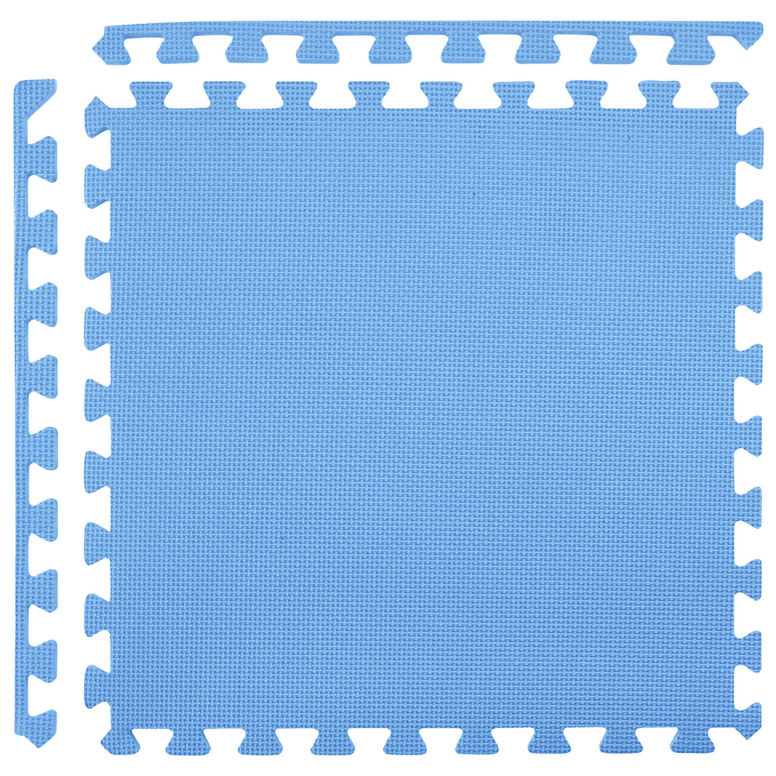 Zwembad Grondmat 24 pcs Blauw 8,64 m² EVA Schuim