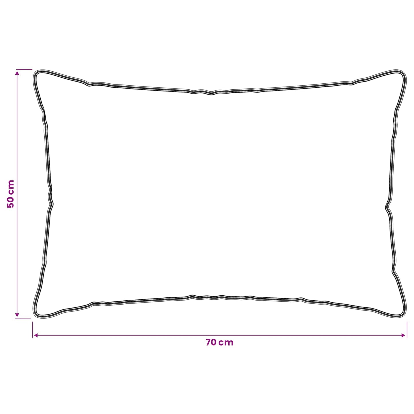 Dekbedset 2 st 135 x 220 cm 250 gsm Natuurlijke Kapok Beige
