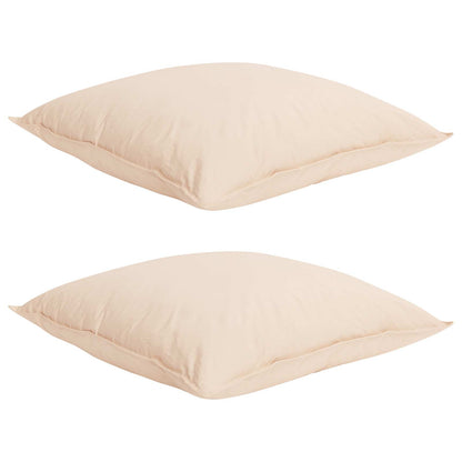 Dekbedset 2 st 200 x 220 cm Alle seizoenen Kapokvezel Beige