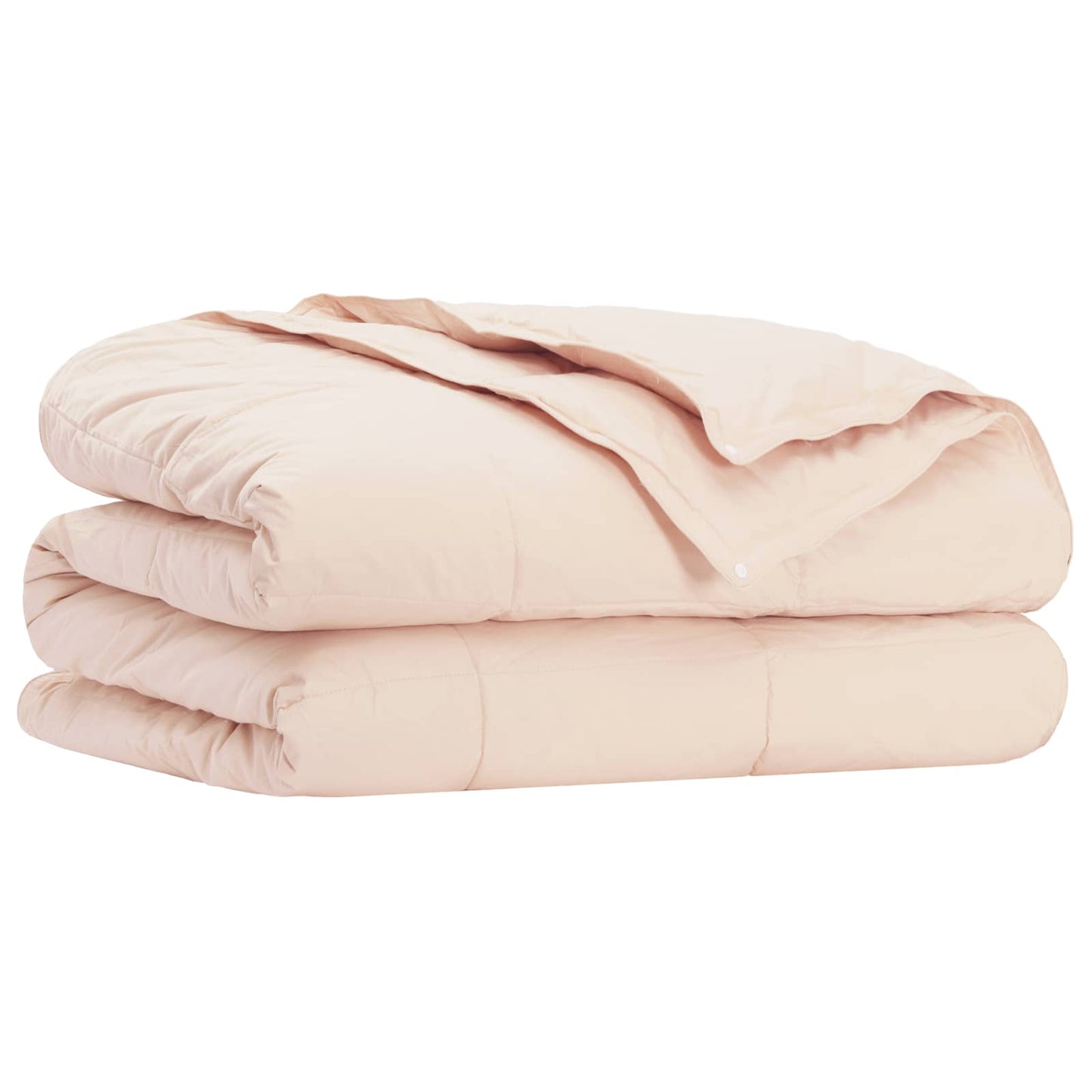 Dekbedset 2 st 135 x 220 cm Kapok en Polyester Beige