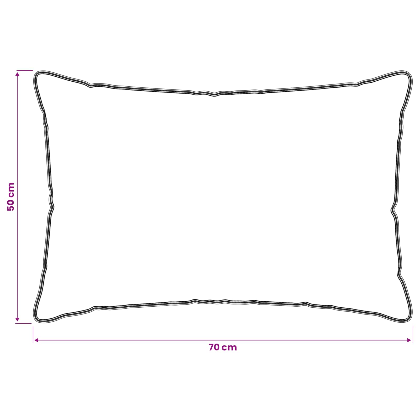 Dekbedset 2 st 140 x 220 cm Kapok en Polyester Beige