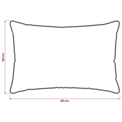 Dekbedset 2 st 155 x 220 cm Kapok en Polyester Beige