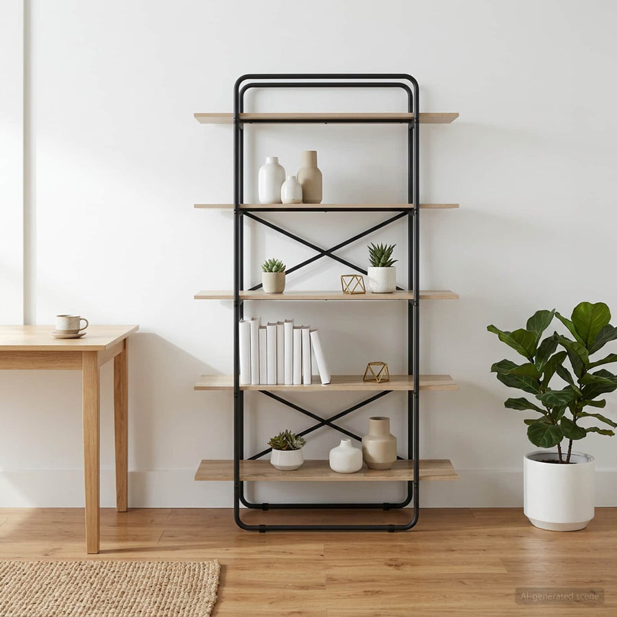 Boekenrek 5-laags 100 x 35 x 175,5 cm PB Sonoma Eiken