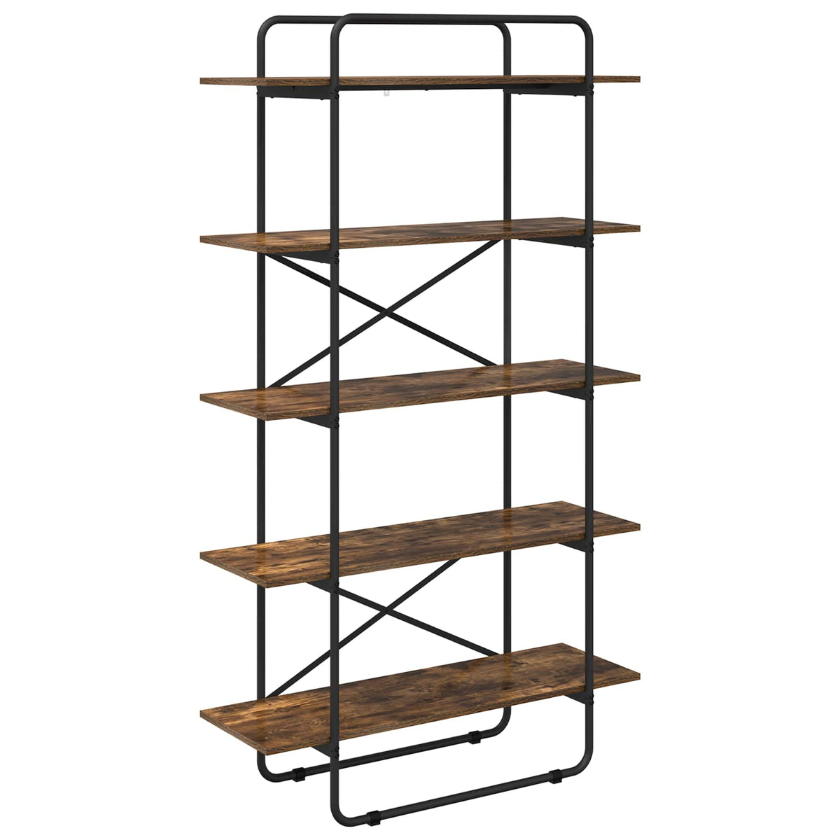 Boekenrek 5-laags 100 x 35 x 175,5 cm PB Gerookt eiken