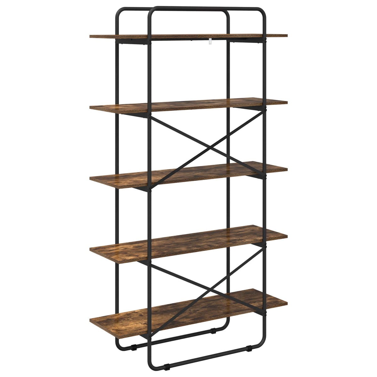Boekenrek 5-laags 100 x 35 x 175,5 cm PB Gerookt eiken