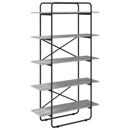 Boekenrek 5-laags 100 x 35 x 175,5 cm PB Grijs Sonoma