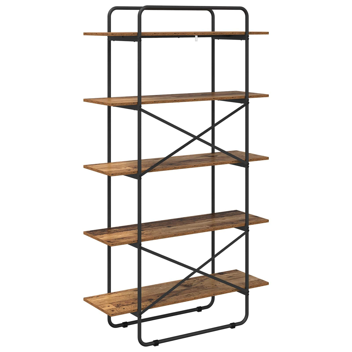 Boekenrek 5-laags 100 x 35 x 175,5 cm PB Eikenhout