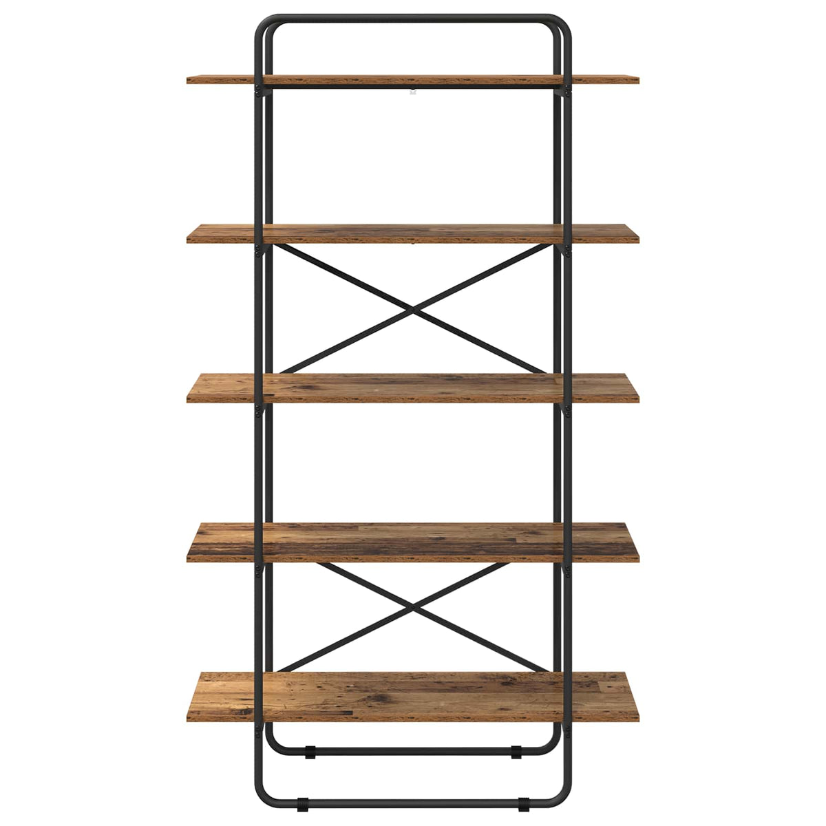 Boekenrek 5-laags 100 x 35 x 175,5 cm PB Eikenhout