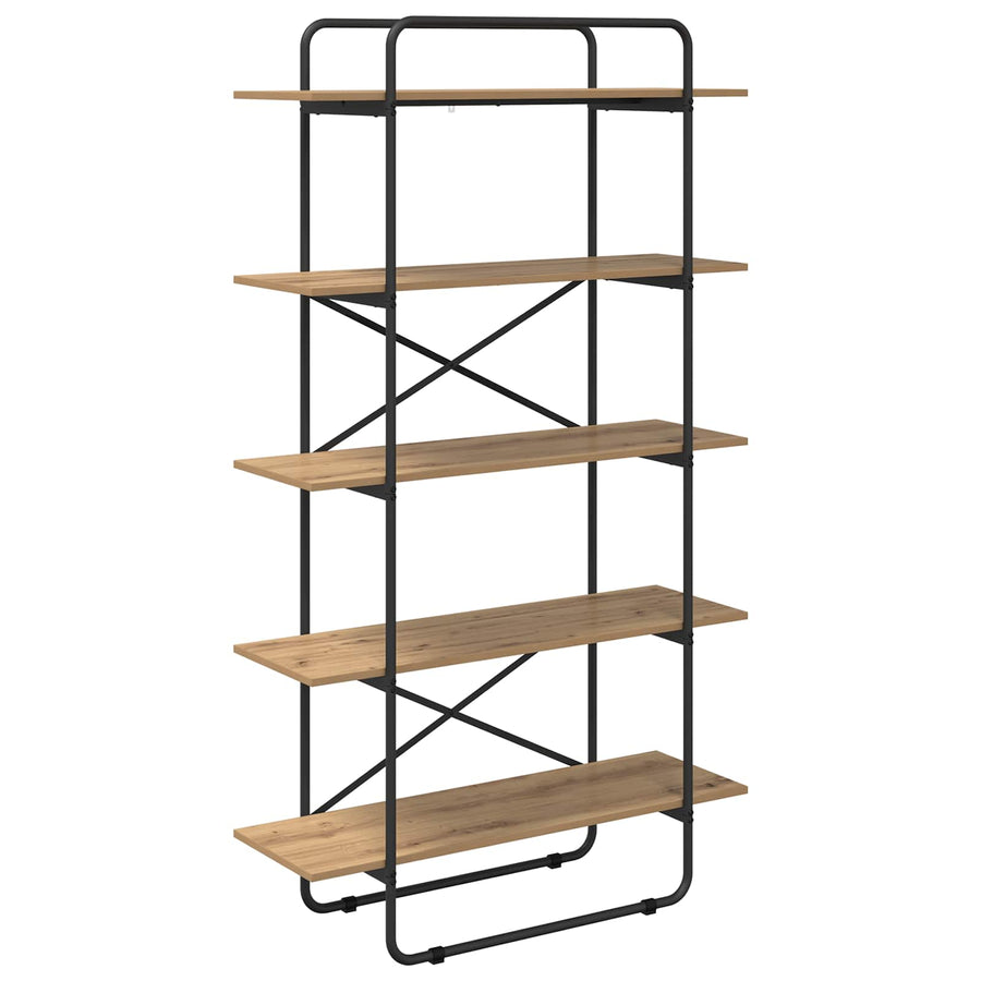 Boekenrek 5-laags 100 x 35 x 175,5 cm PB Artisanaal eiken