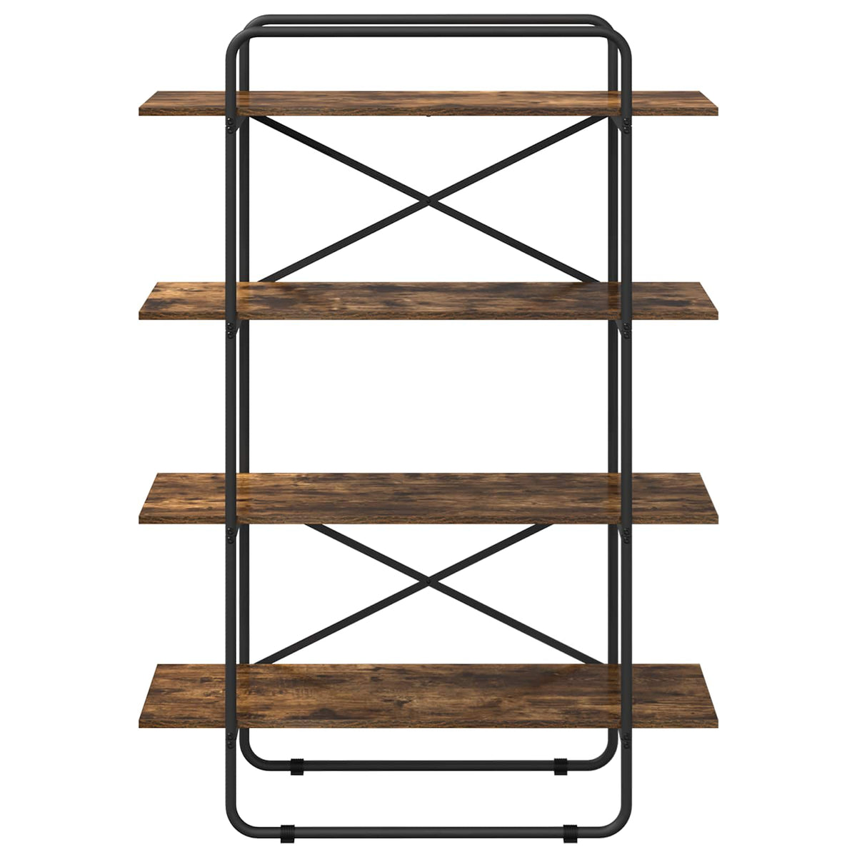 Boekenrek 4-laags 100 x 35 x 140 cm PB Gerookt eiken