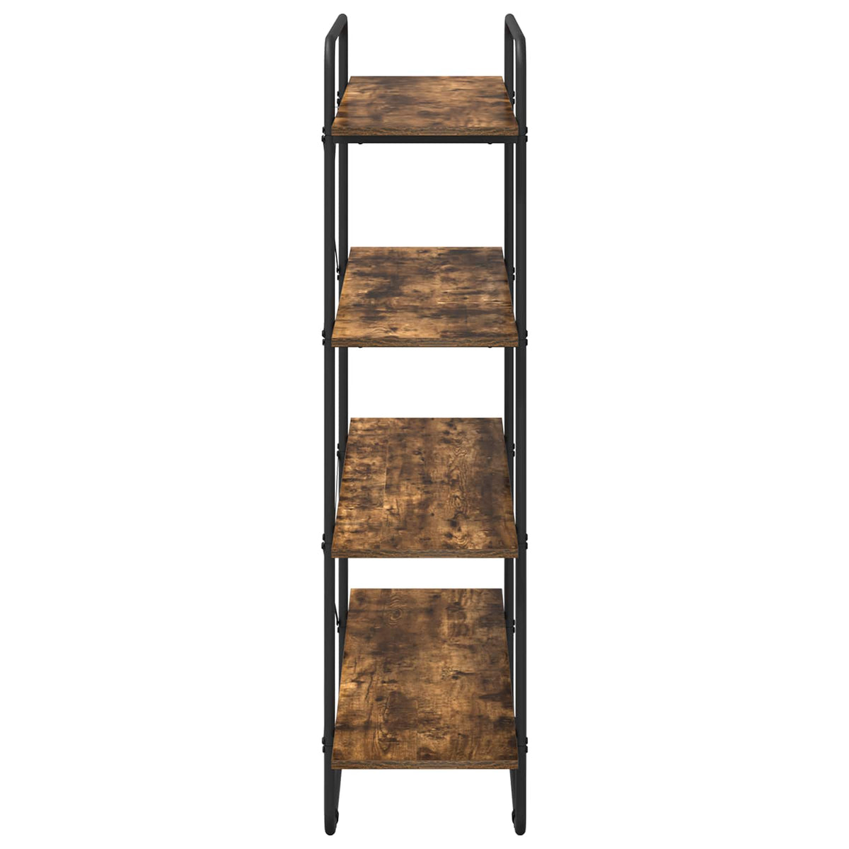 Boekenrek 4-laags 100 x 35 x 140 cm PB Gerookt eiken