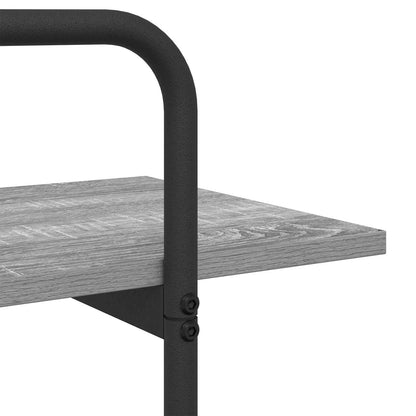 Boekenrek 4-laags 100 x 35 x 140 cm PB Grijs Sonoma