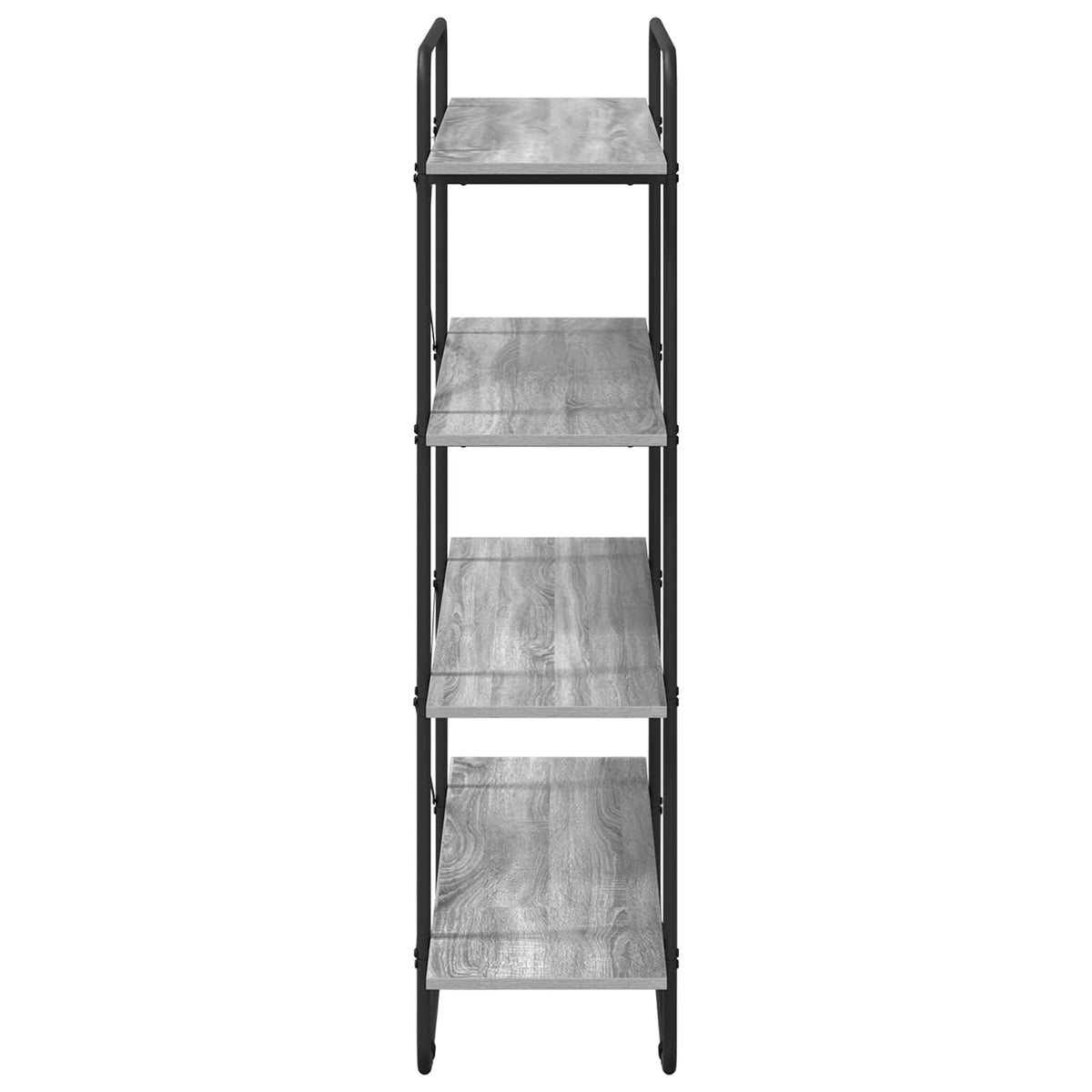 Boekenrek 4-laags 100 x 35 x 140 cm PB Grijs Sonoma