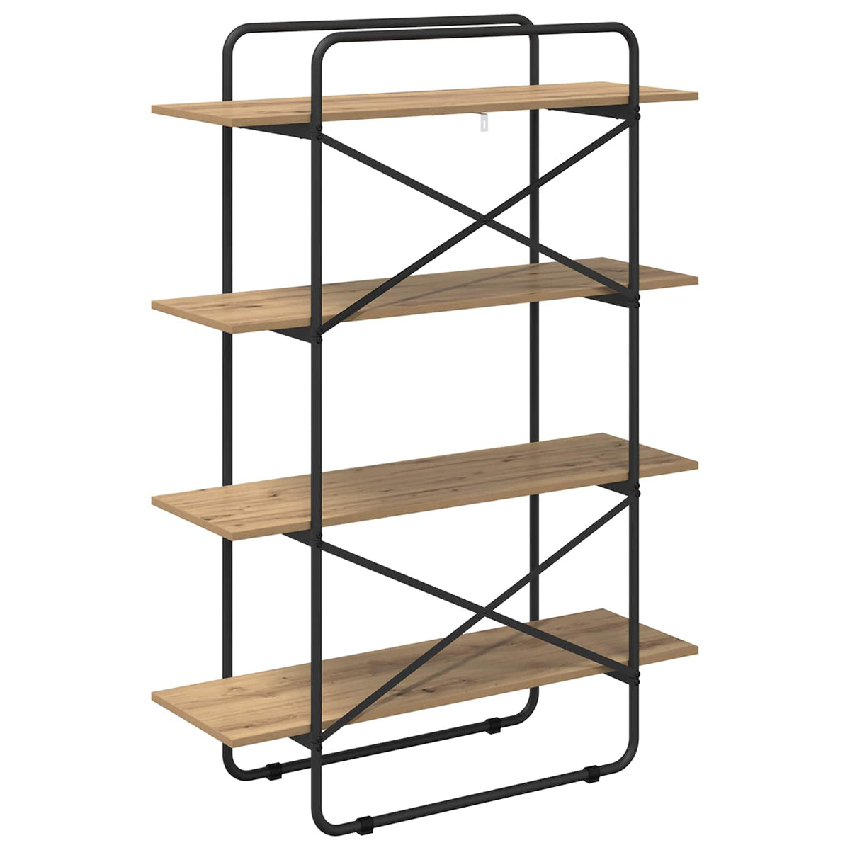 Boekenrek 4-laags 100 x 35 x 140 cm PB Artisanaal eiken